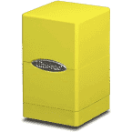 (image for) Ultra Pro Satin Tower Deck Box Yellow